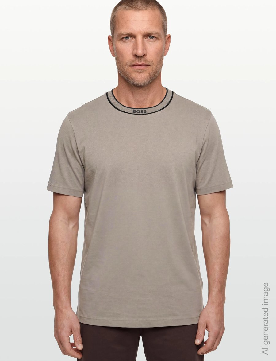 BOSS - Tee 5 - oberteile & t-shirts - light/pastel green - 3
