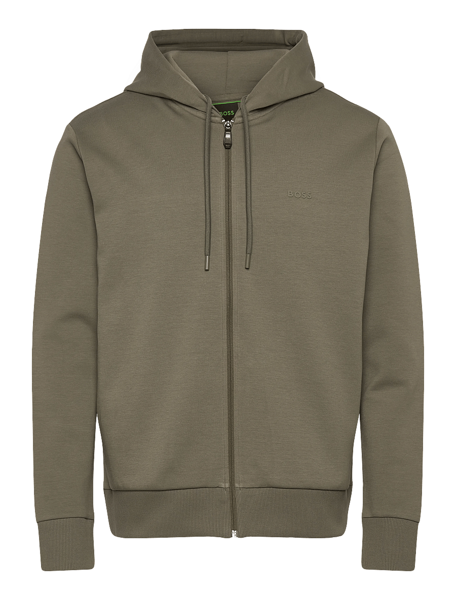 BOSS - Saggy - sweatshirts - dark beige - 1