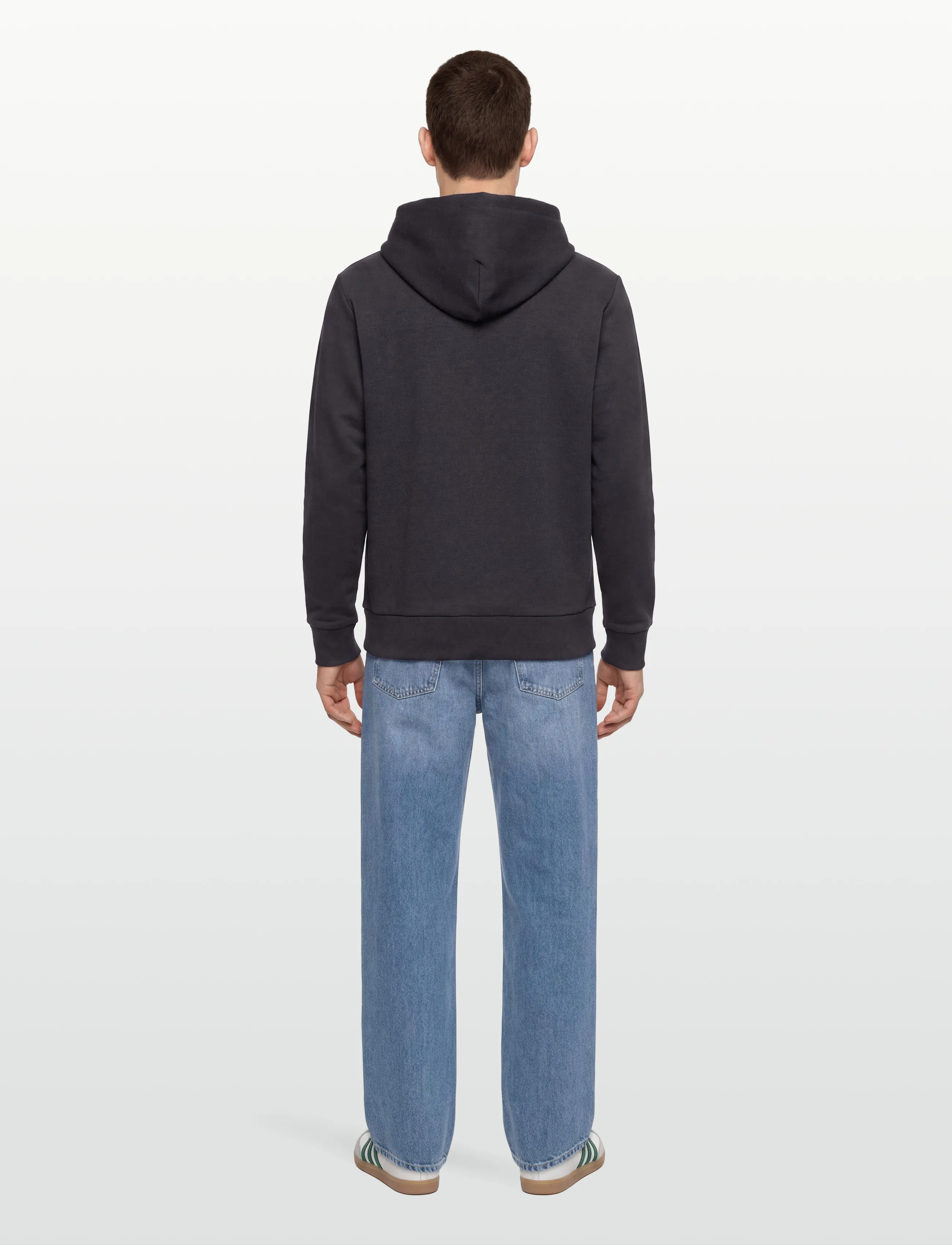 BOSS - Saggy - kapuutsiga dressipluusid - dark blue - 4