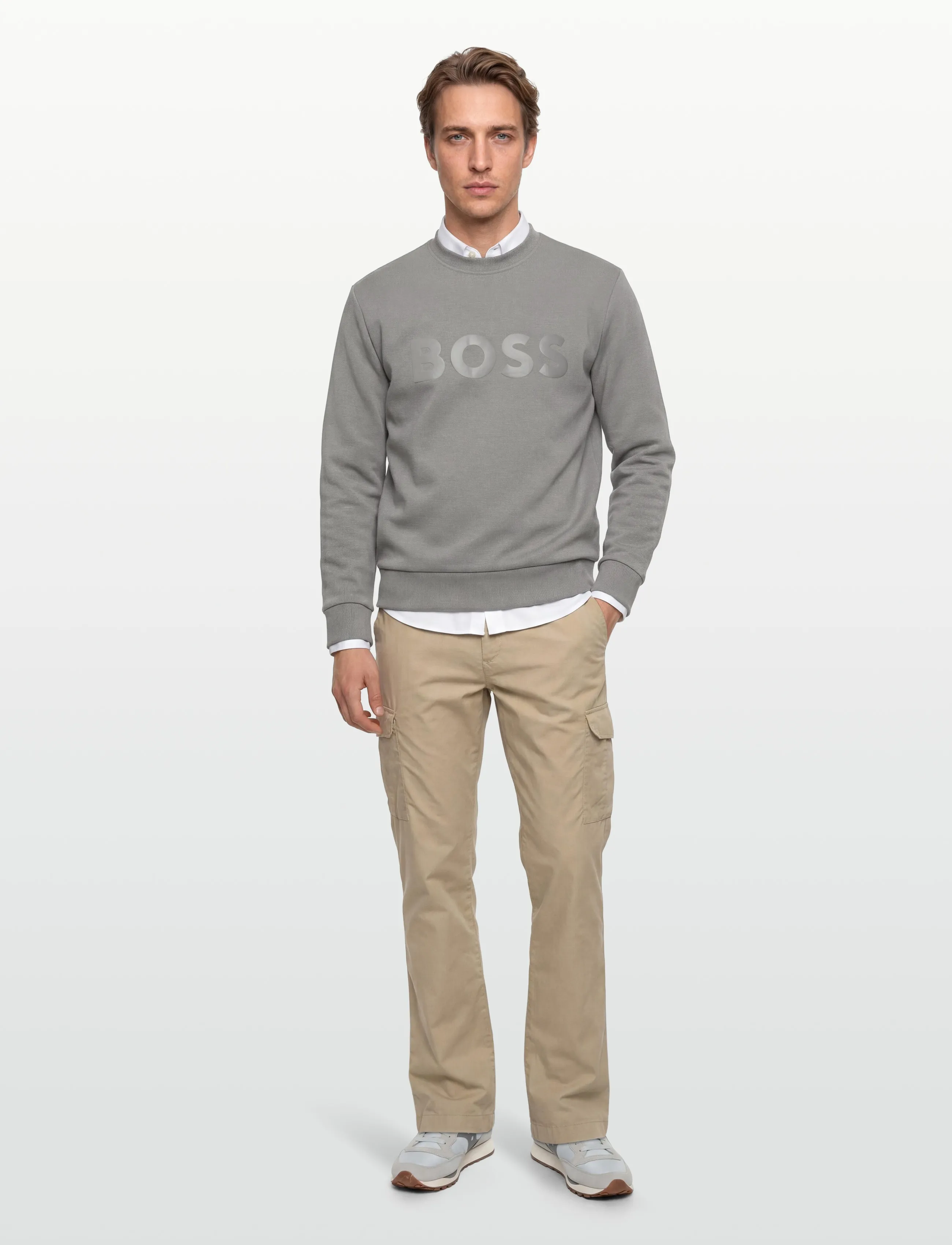 BOSS - Salbo - open grey - 0