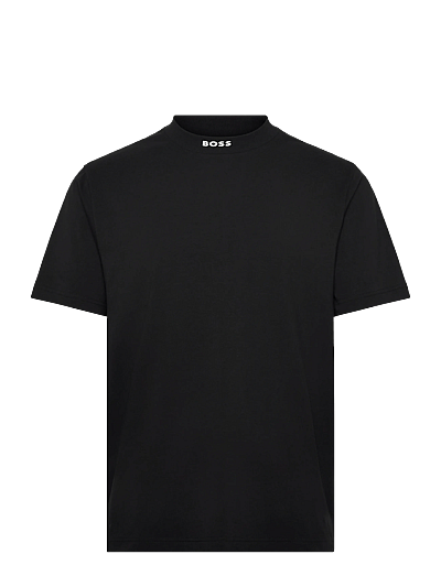BOSS Tee Collar - T-Shirts - BLACK / black