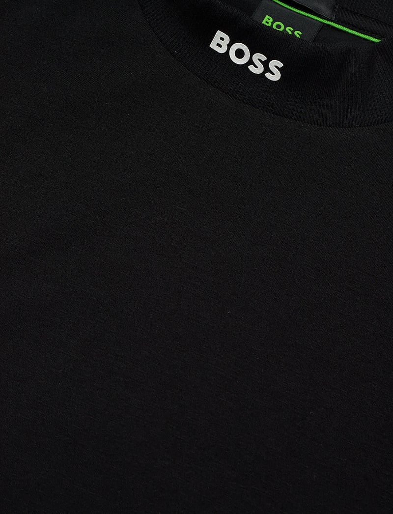 BOSS - Tee Collar - oberteile & t-shirts - black - 2