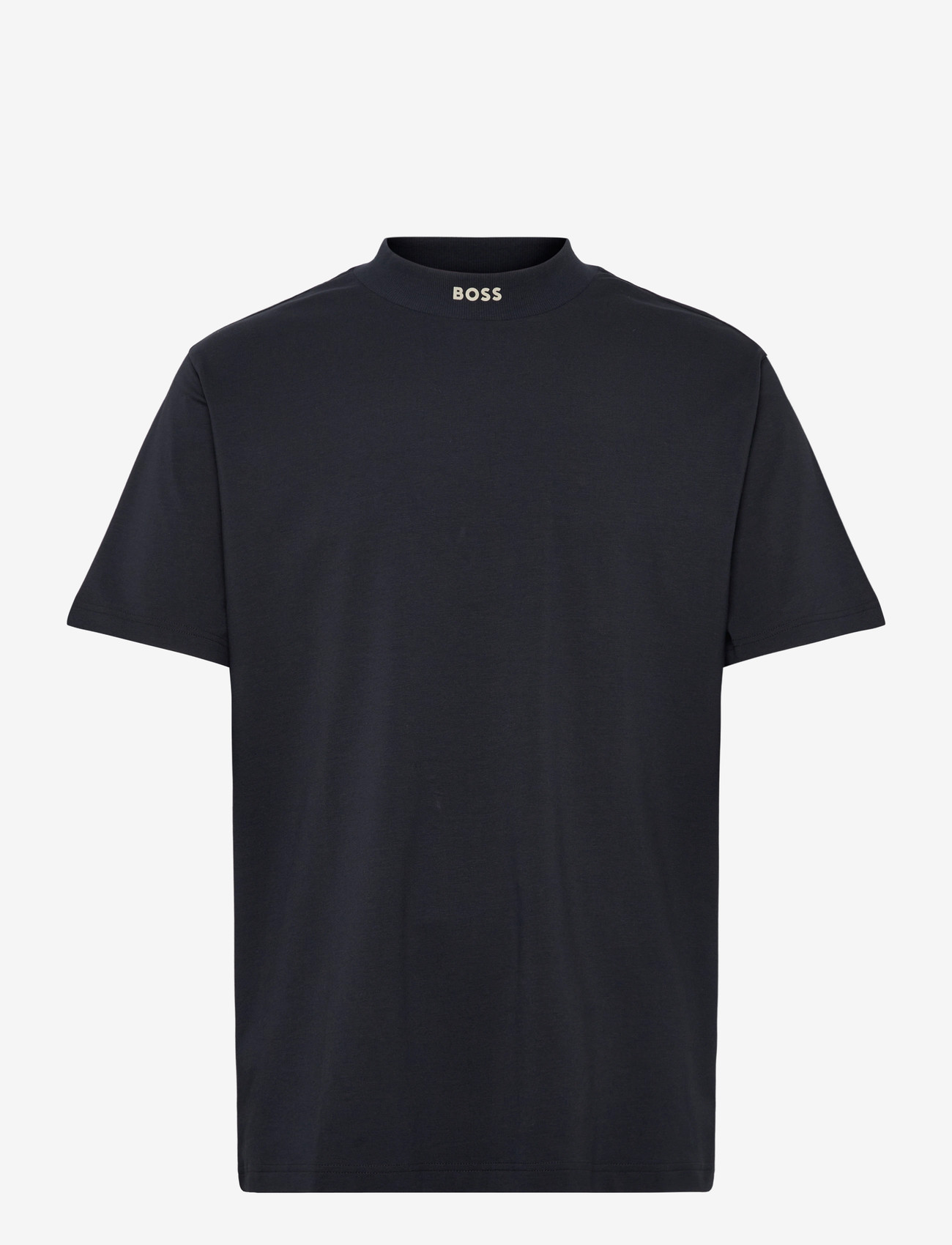 BOSS - Tee Collar - oberteile & t-shirts - dark blue - 0