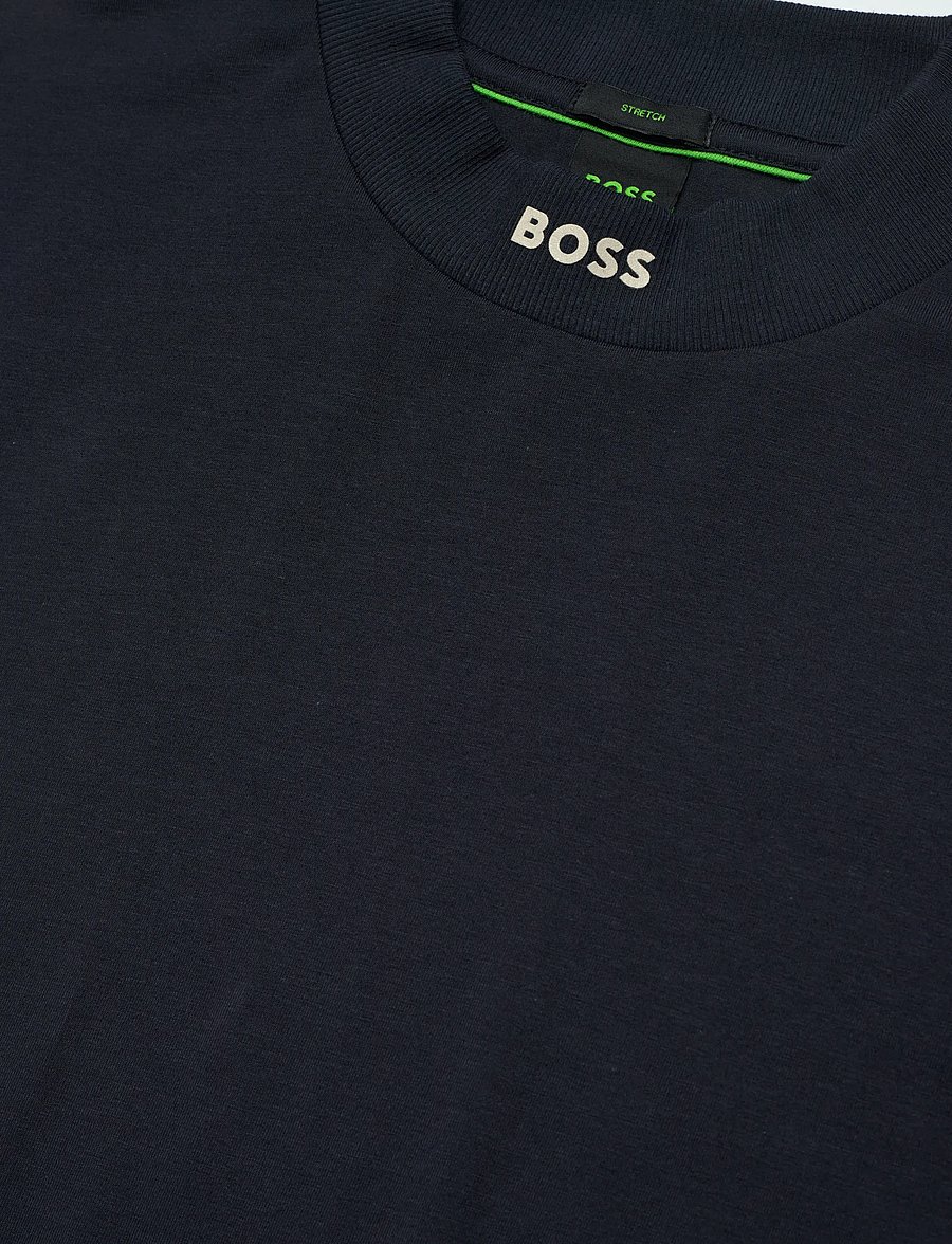 BOSS - Tee Collar - oberteile & t-shirts - dark blue - 2