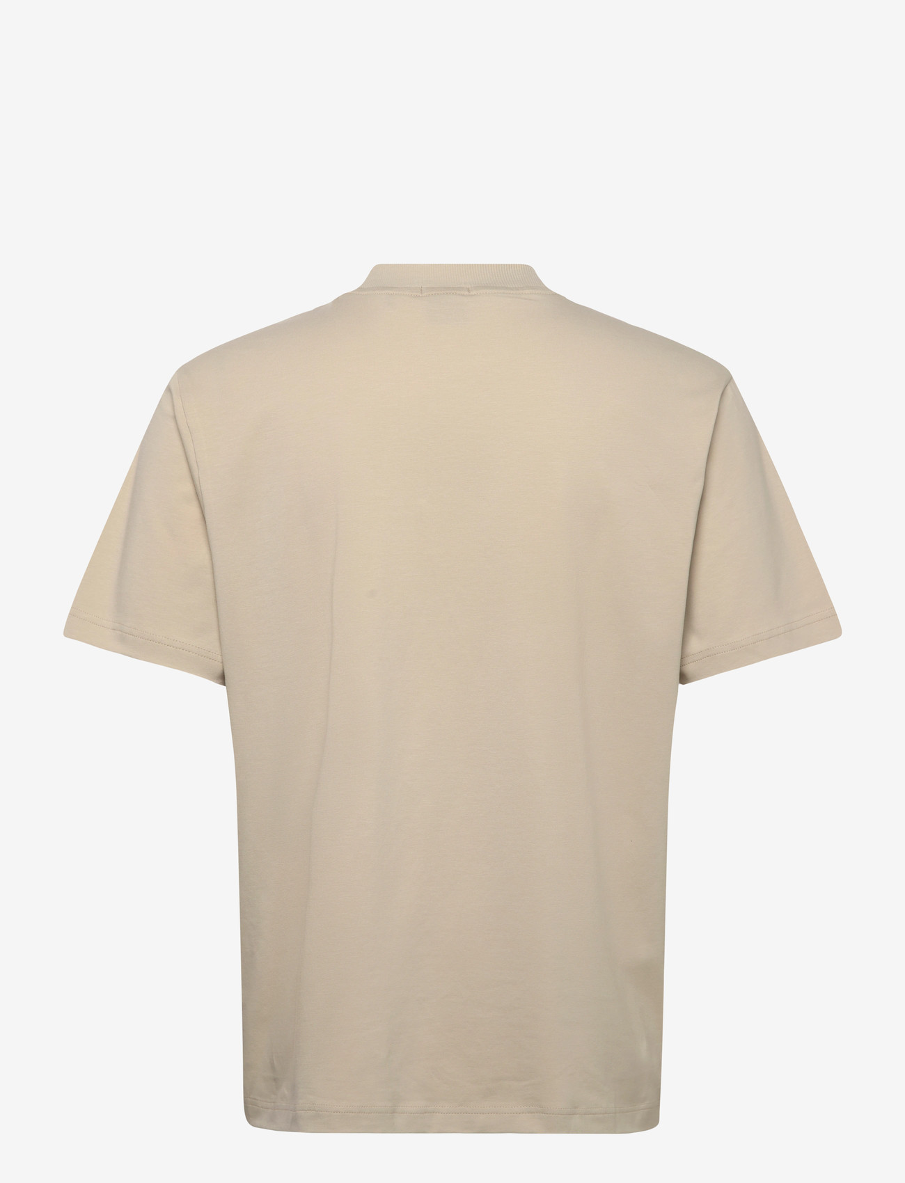 BOSS - Tee Collar - t-shirts - light beige - 1
