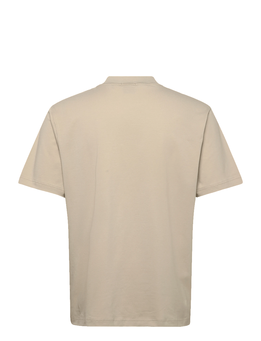 BOSS - Tee Collar - oberteile & t-shirts - light beige - 1