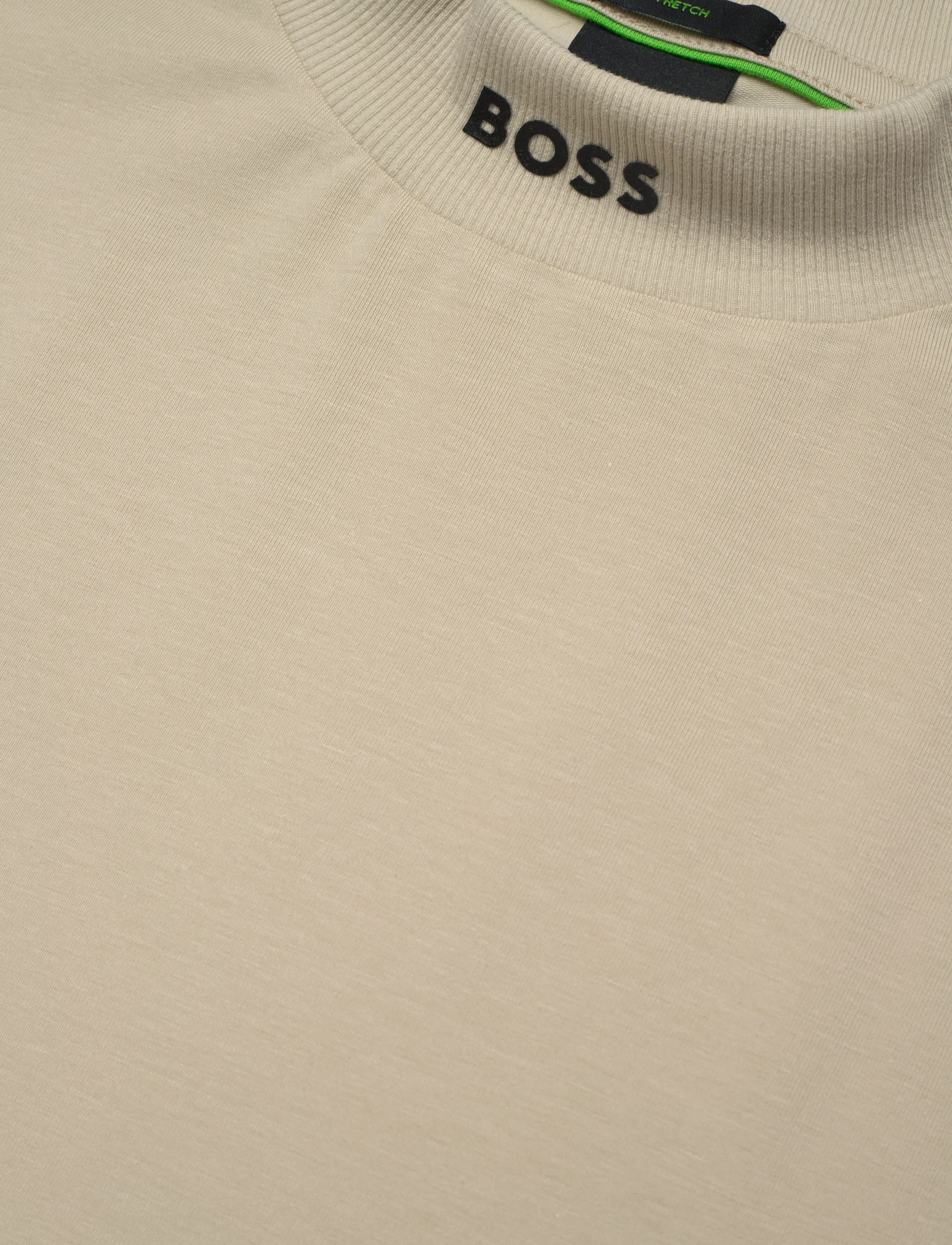BOSS - Tee Collar - tops & t-shirts - light beige - 2