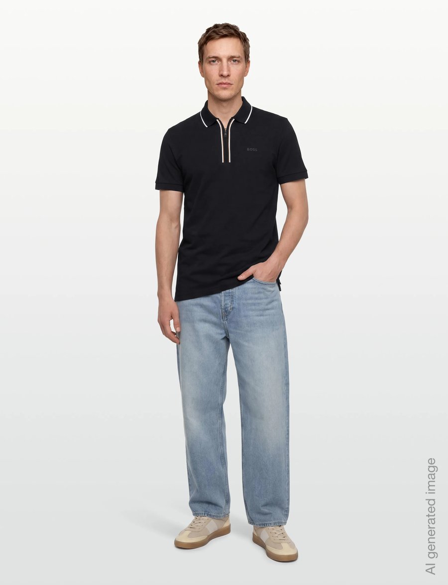 BOSS - Philix GOC - oberteile & t-shirts - black - 0