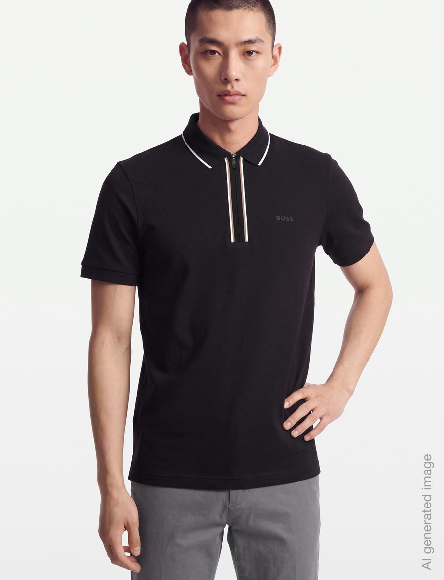BOSS - Philix GOC - toppe & t-shirts - black - 3