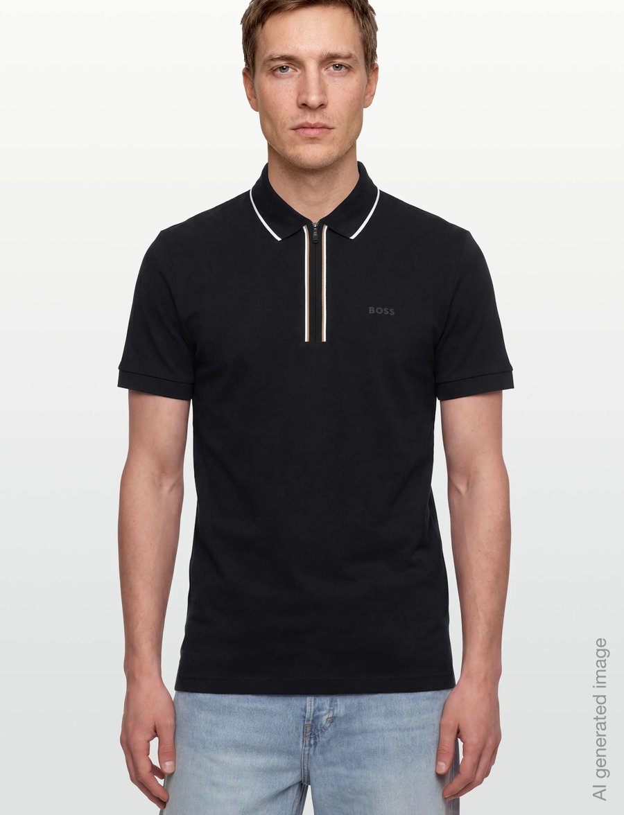 BOSS - Philix GOC - oberteile & t-shirts - black - 3