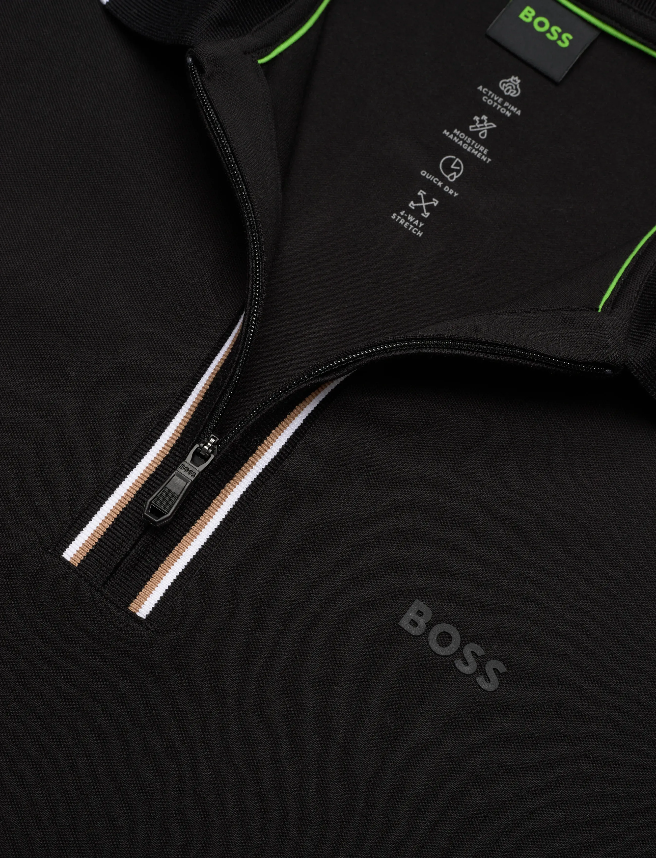 BOSS - Philix GOC - polos - black - 2