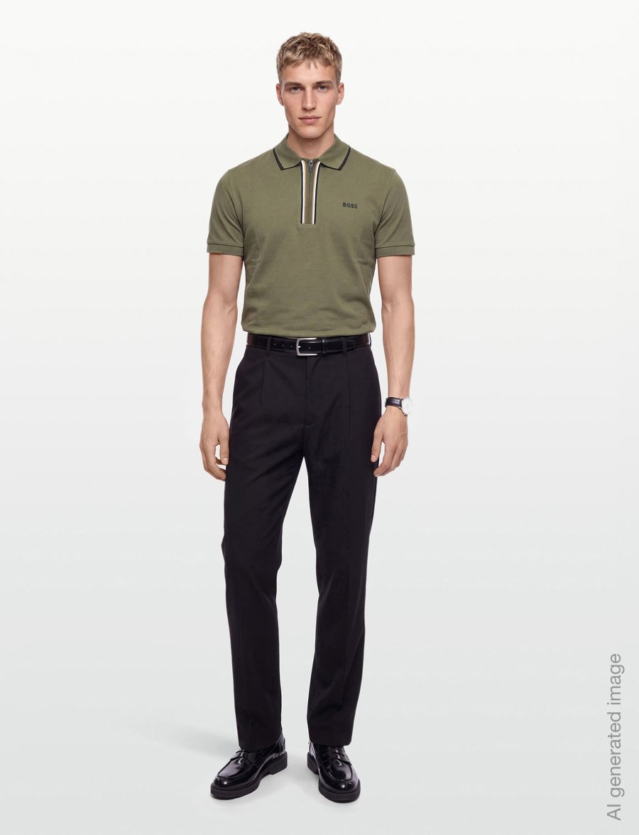 BOSS - Philix GOC - oberteile & t-shirts - open green - 0
