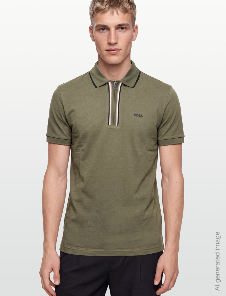 BOSS - Philix GOC - oberteile & t-shirts - open green - 3