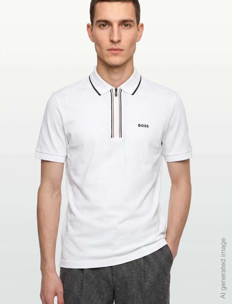 BOSS - Philix GOC - polos - white - 3