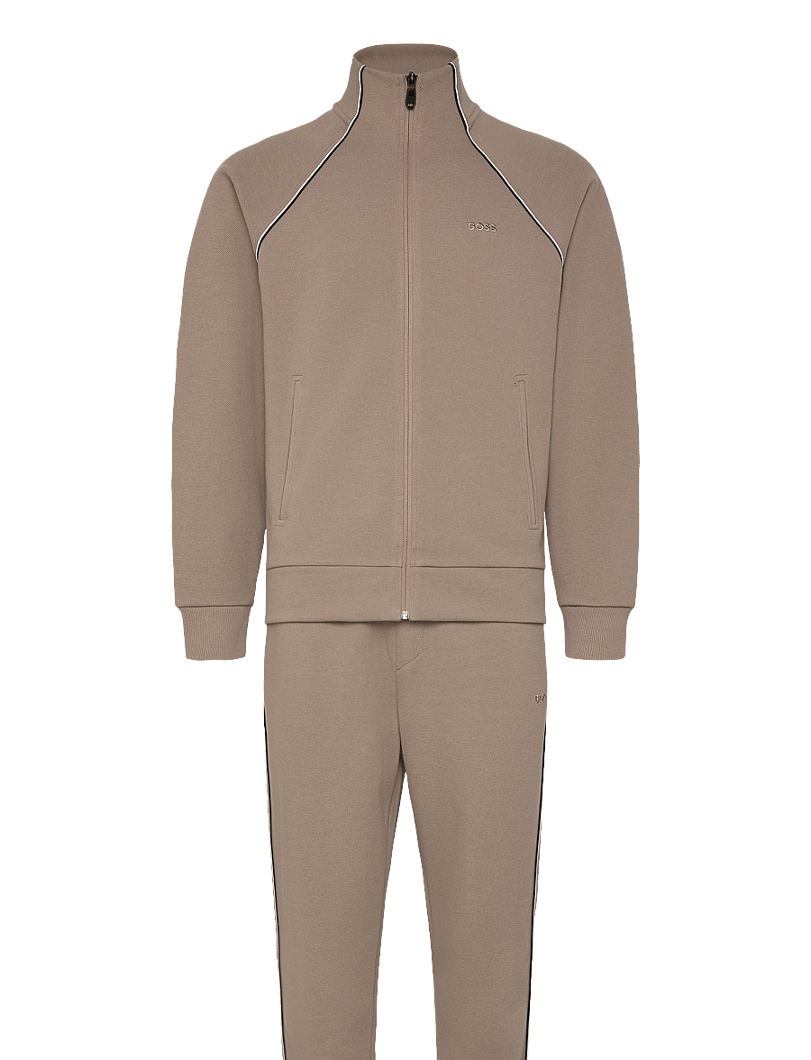 BOSS - SW_Tracksuit Set - sweatshirts - light/pastel green - 0