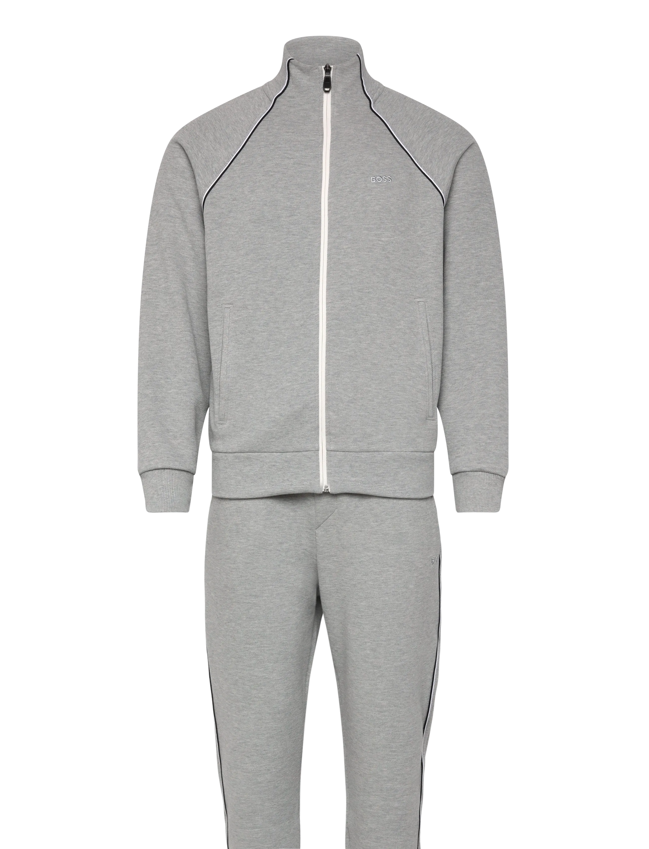 BOSS Sw_Tracksuit Set, S, Sport Sweatshirts & Hoodies, Grau - Tracksuits-sets, Männerswear