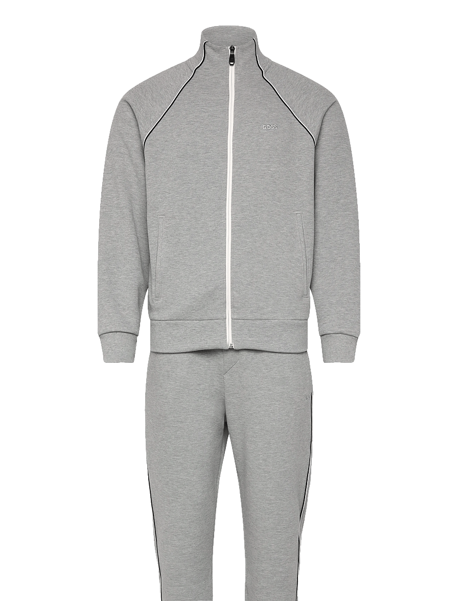 BOSS - SW_Tracksuit Set - sweatshirts - silver - 0