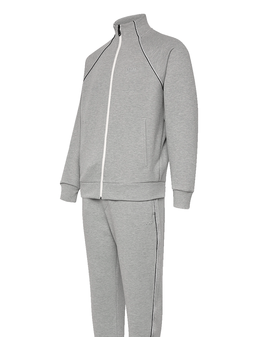 BOSS - SW_Tracksuit Set - sweatshirts - silver - 2