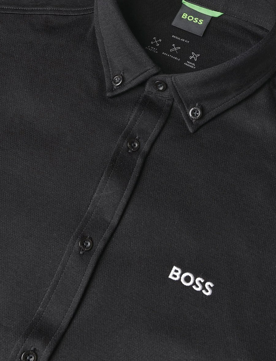 BOSS - ST_Motion L - oxfordi särgid - black - 2