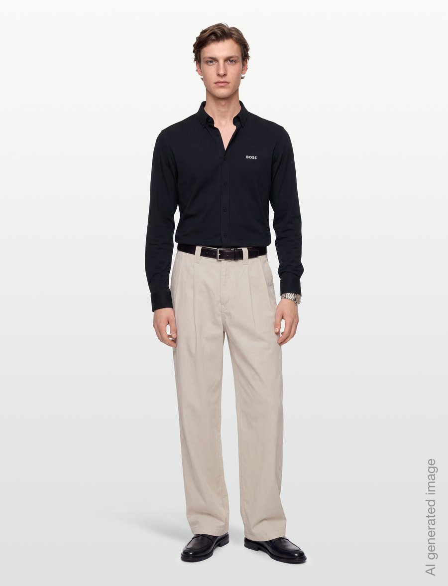 BOSS - ST_Motion L - oxford-skjortor - dark blue - 0