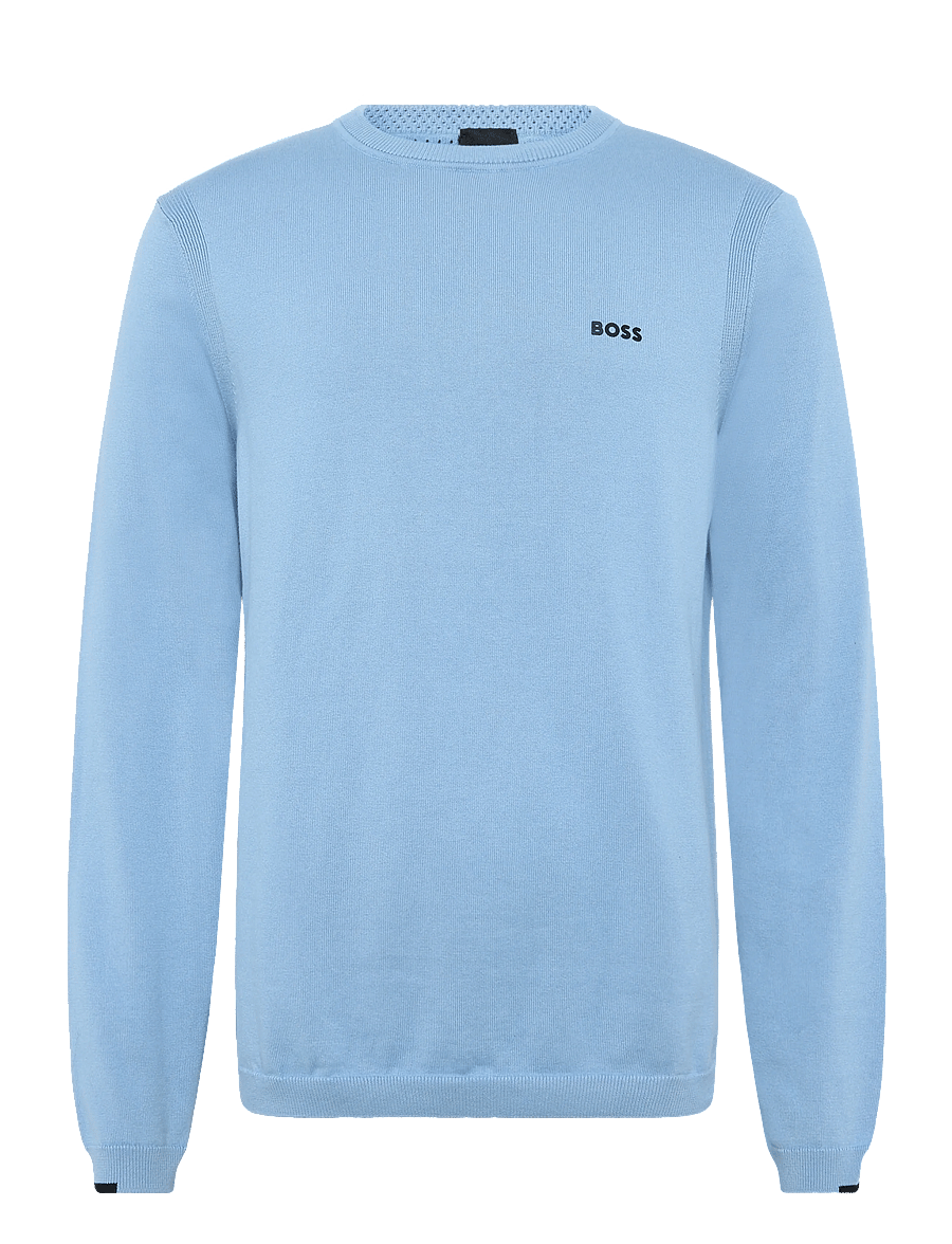 BOSS - KN_Ever-X CN - rund hals - open blue - 0