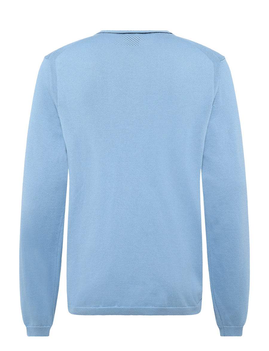 BOSS - KN_Ever-X CN - rund hals - open blue - 1