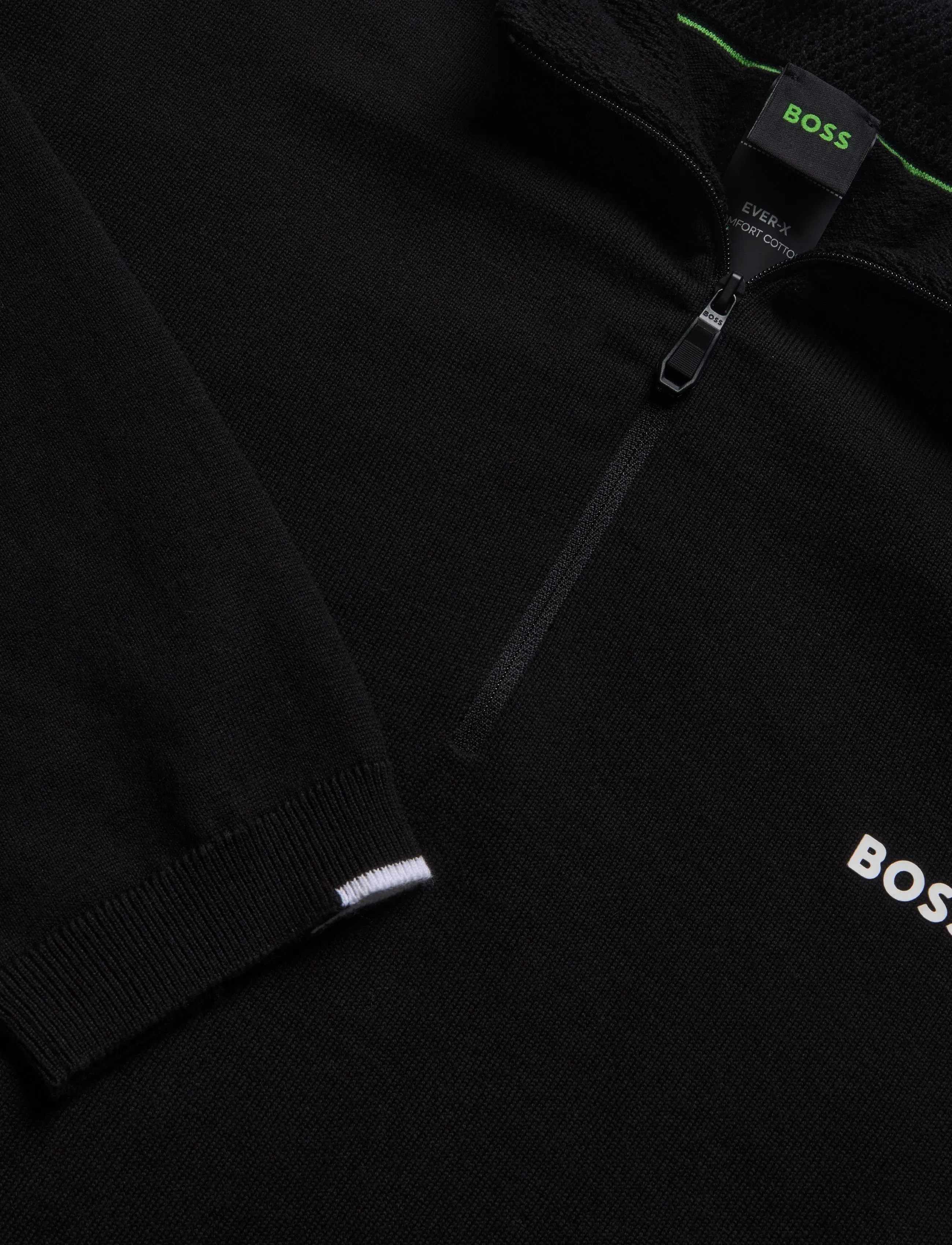 BOSS - KN_Ever-X QZ - sweatshirts - black - 2