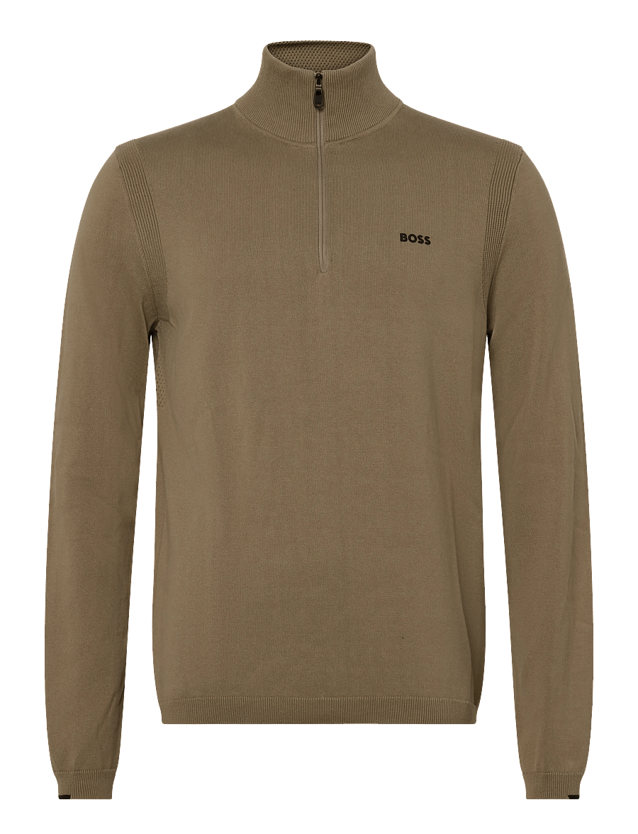 BOSS - KN_Ever-X QZ - sweatshirts - light/pastel green - 0