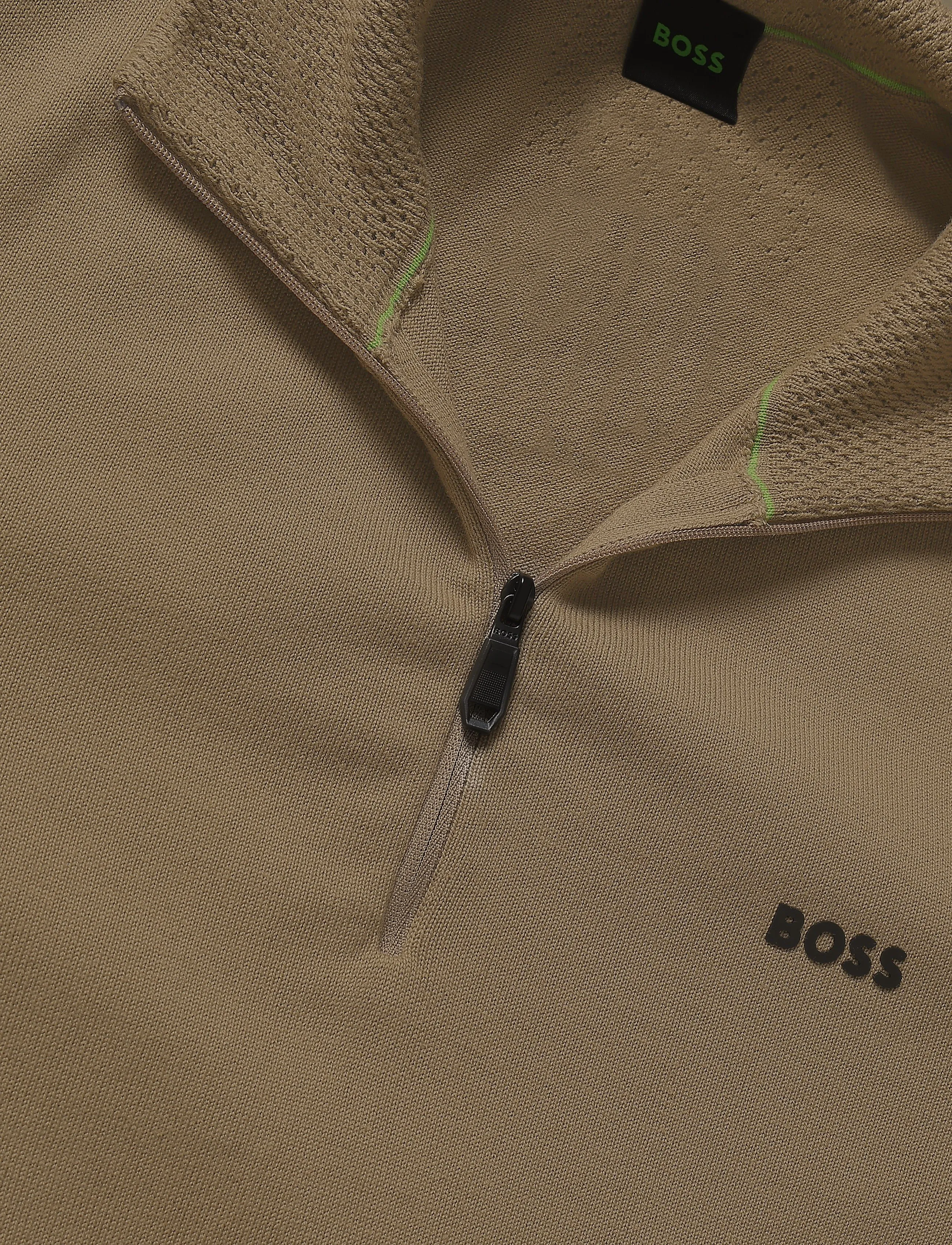 BOSS - KN_Ever-X QZ - sweatshirts - light/pastel green - 2