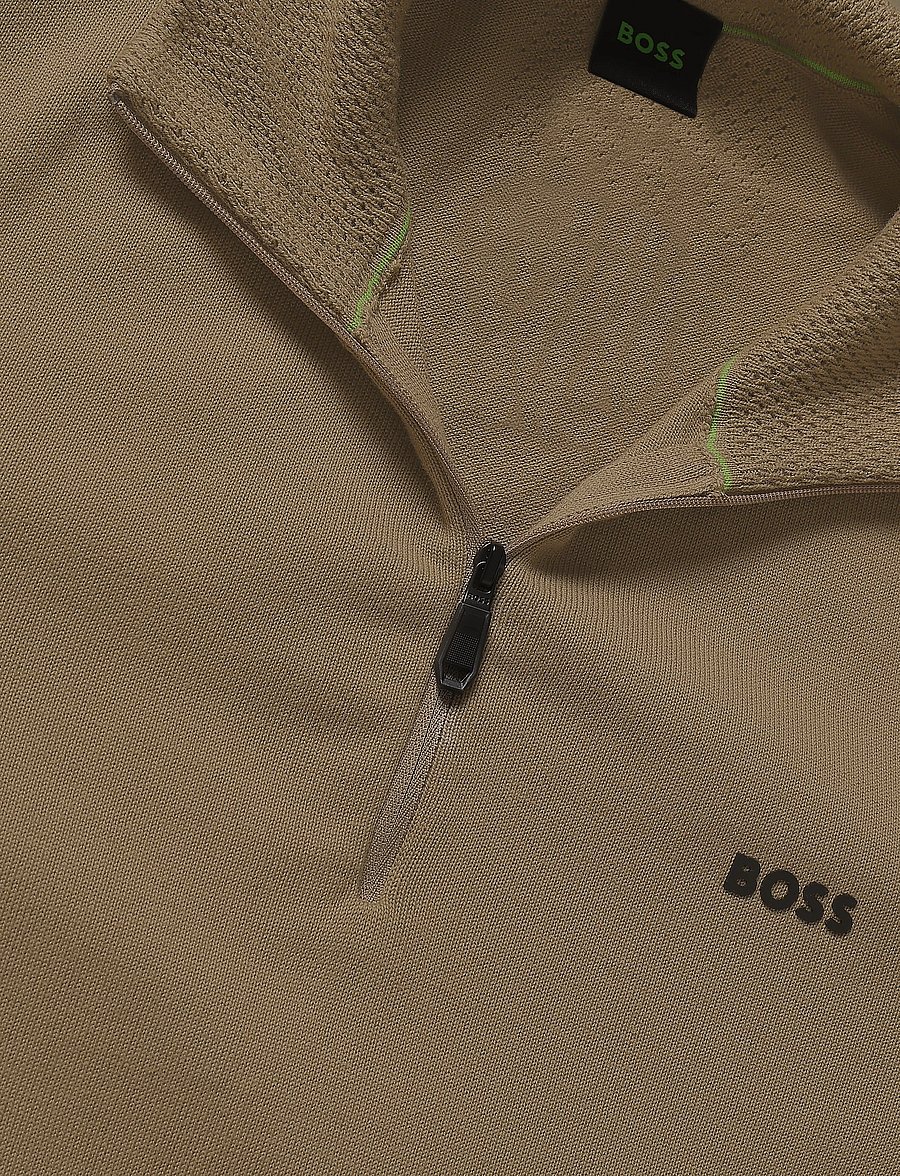 BOSS - KN_Ever-X QZ - sweatshirts - light/pastel green - 2