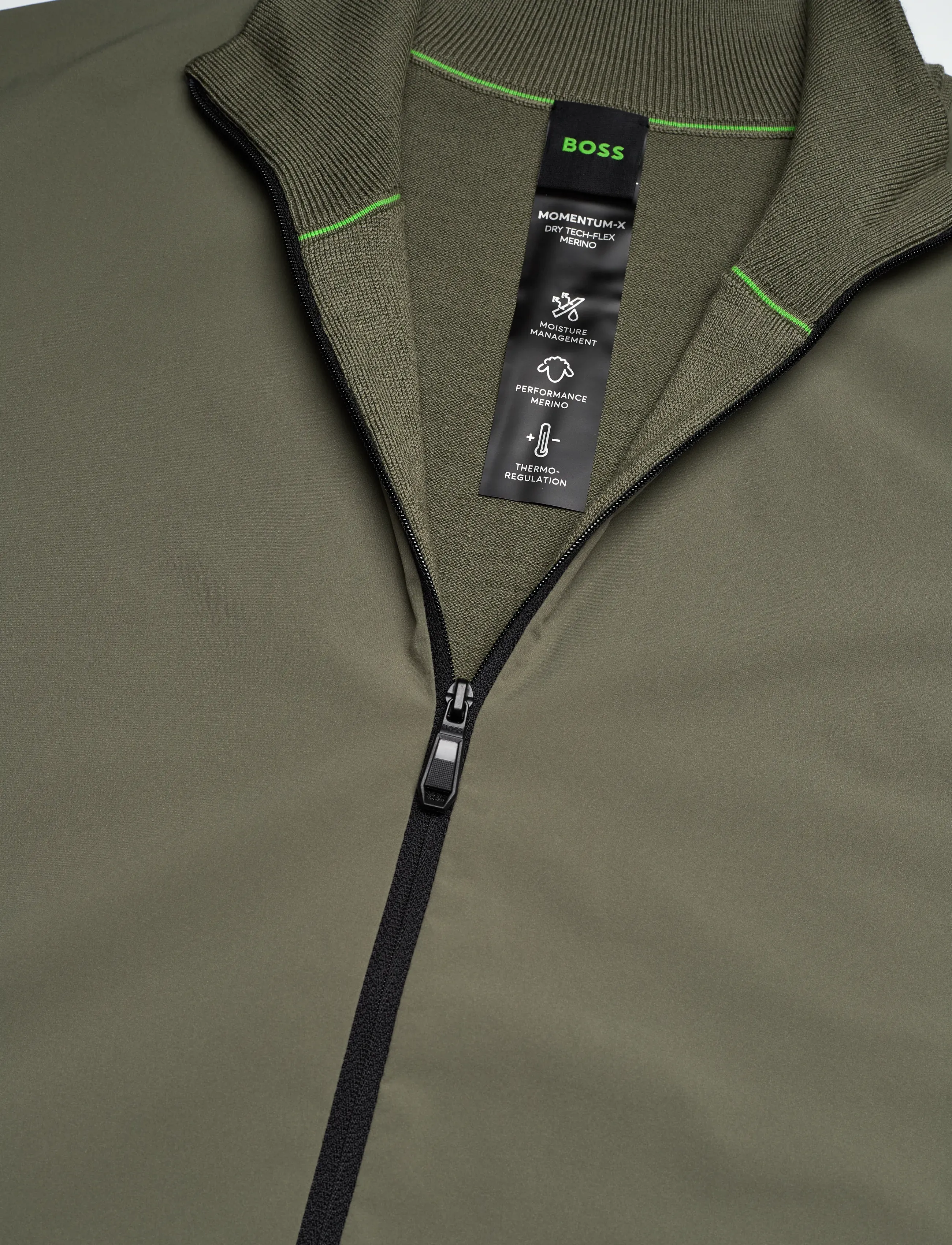 BOSS - KN_Momentum-X HY - vabaaja jakid - dark beige - 2