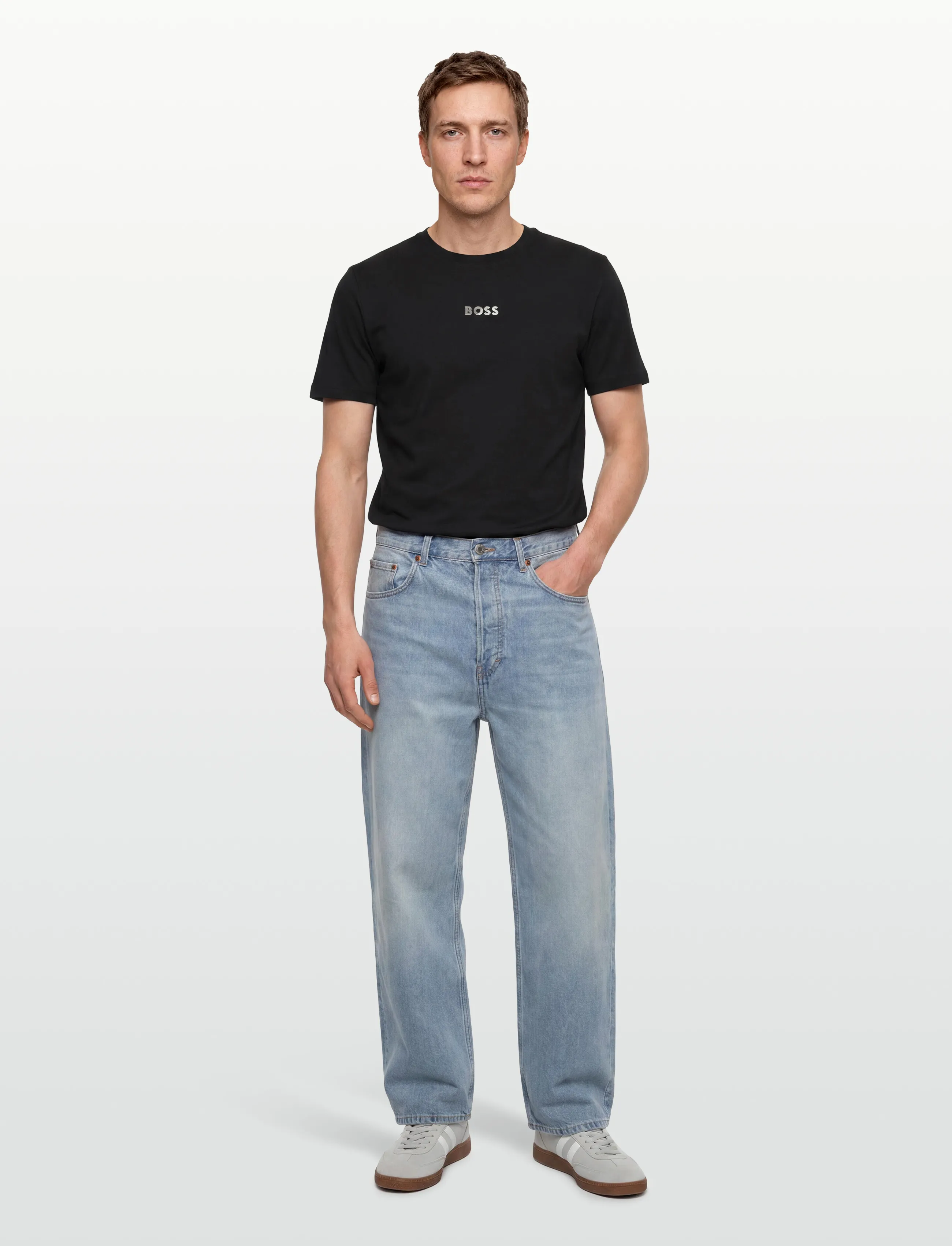 BOSS Ts_Join Grx, XXL, Black, Sport Overdele > Sport T-shirts, Herre