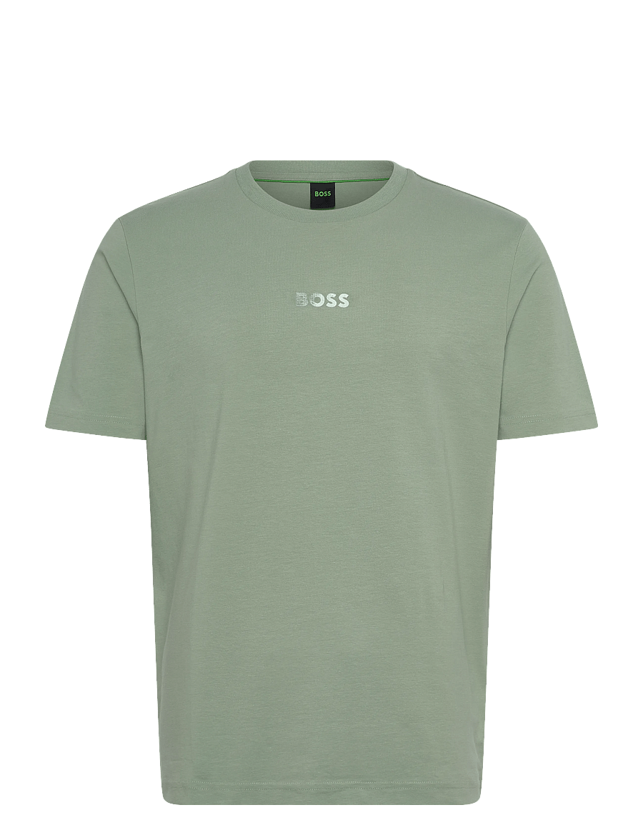 BOSS - TS_Join GRX - tops & t-shirts - open green - 1