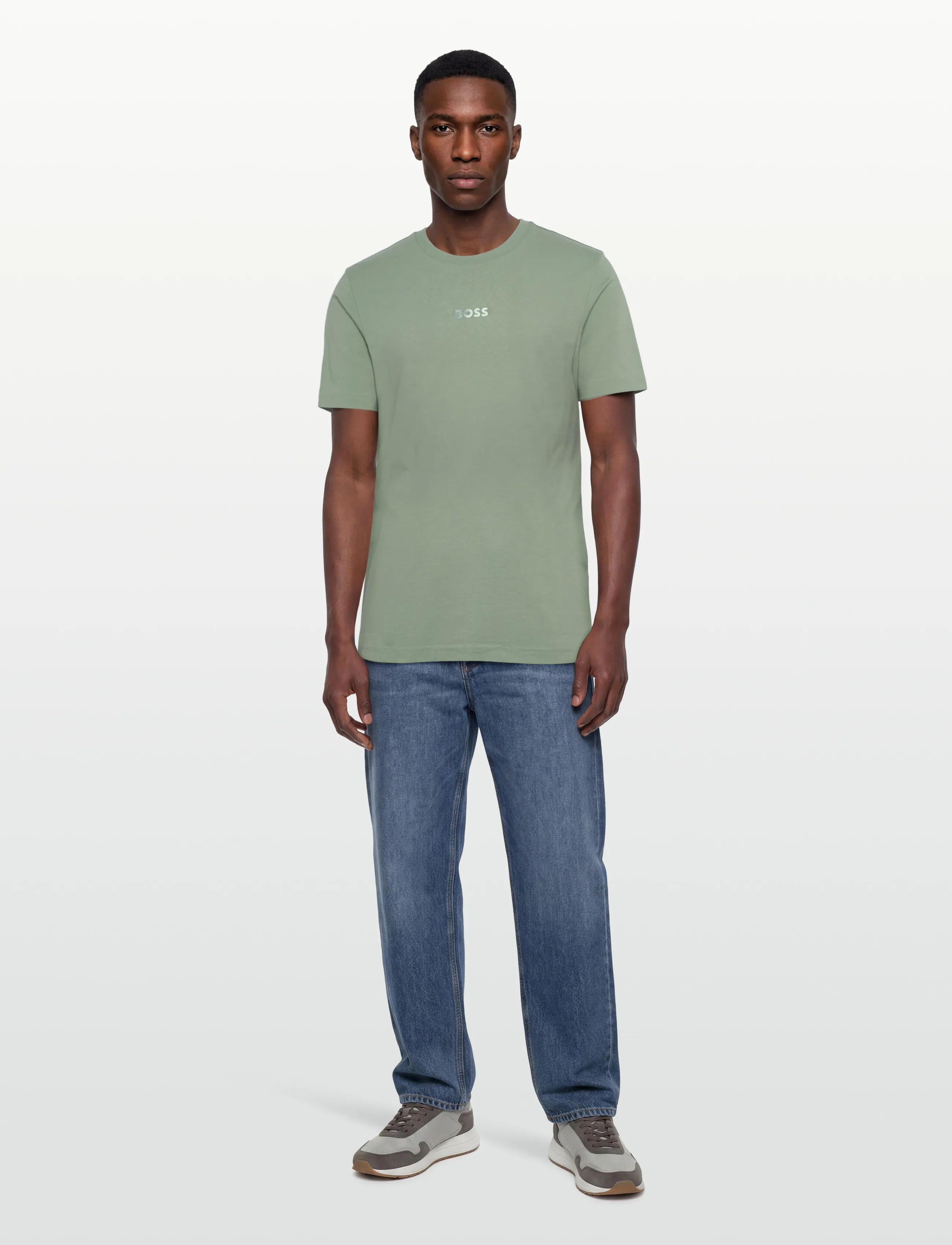 BOSS Ts_Join Grx, M, Sport Oberteile, Grün - T-shirts, Männerswear