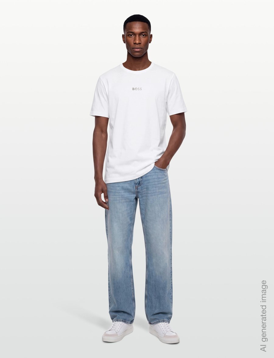 BOSS - TS_Join GRX - topper & t-skjorter - white - 0