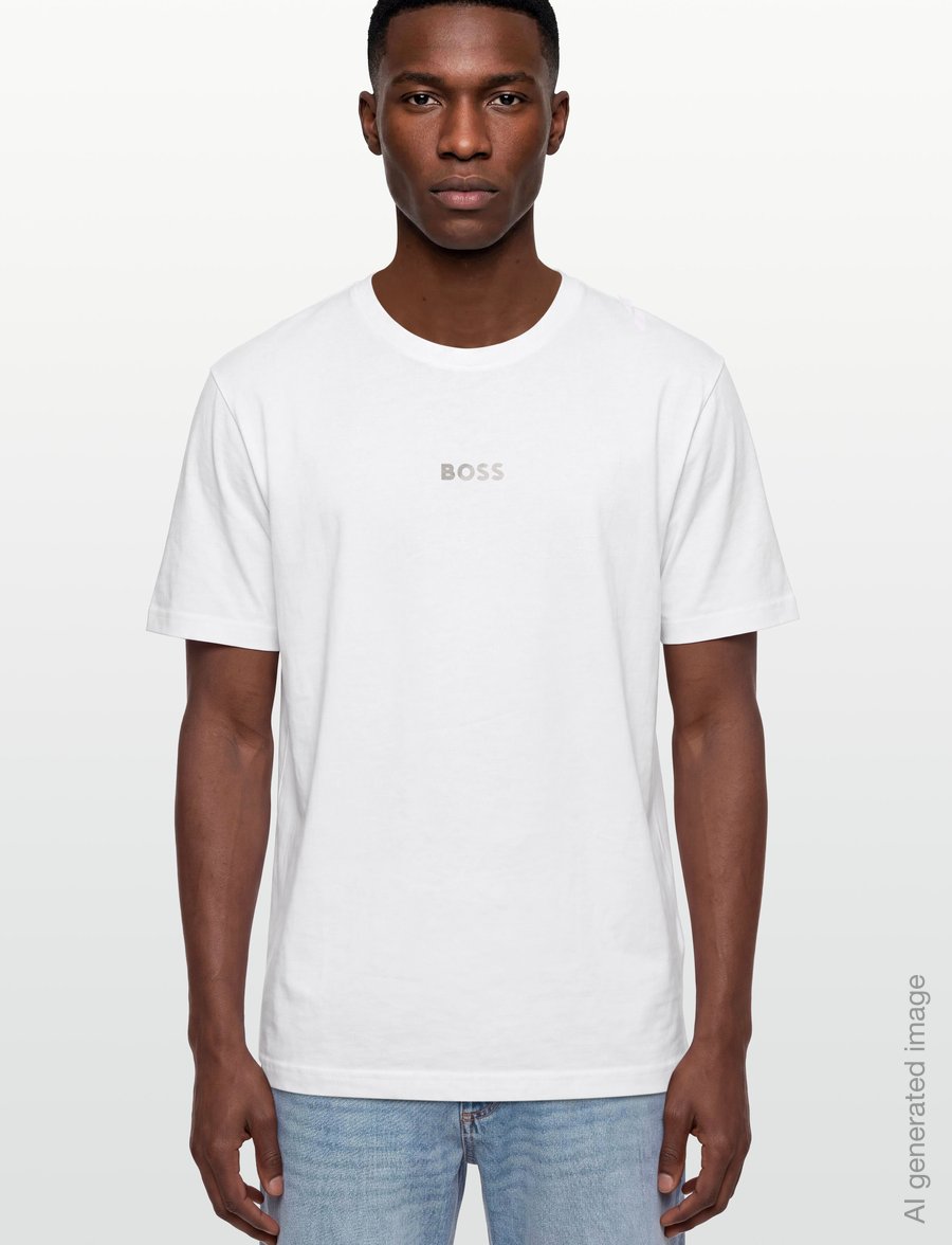 BOSS - TS_Join GRX - topper & t-skjorter - white - 3