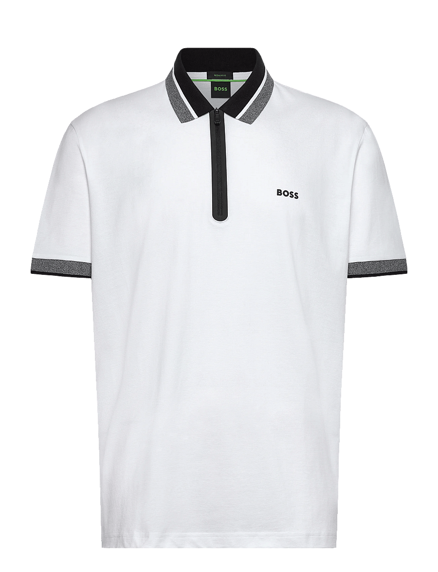 BOSS - PL_Hole19 Philix - toppe & t-shirts - white - 0