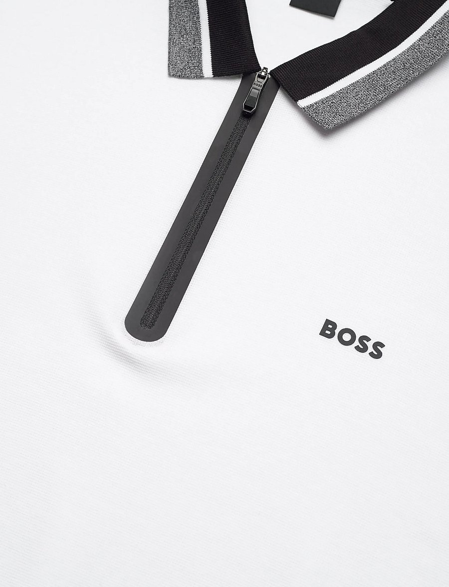 BOSS - PL_Hole19 Philix - toppe & t-shirts - white - 2