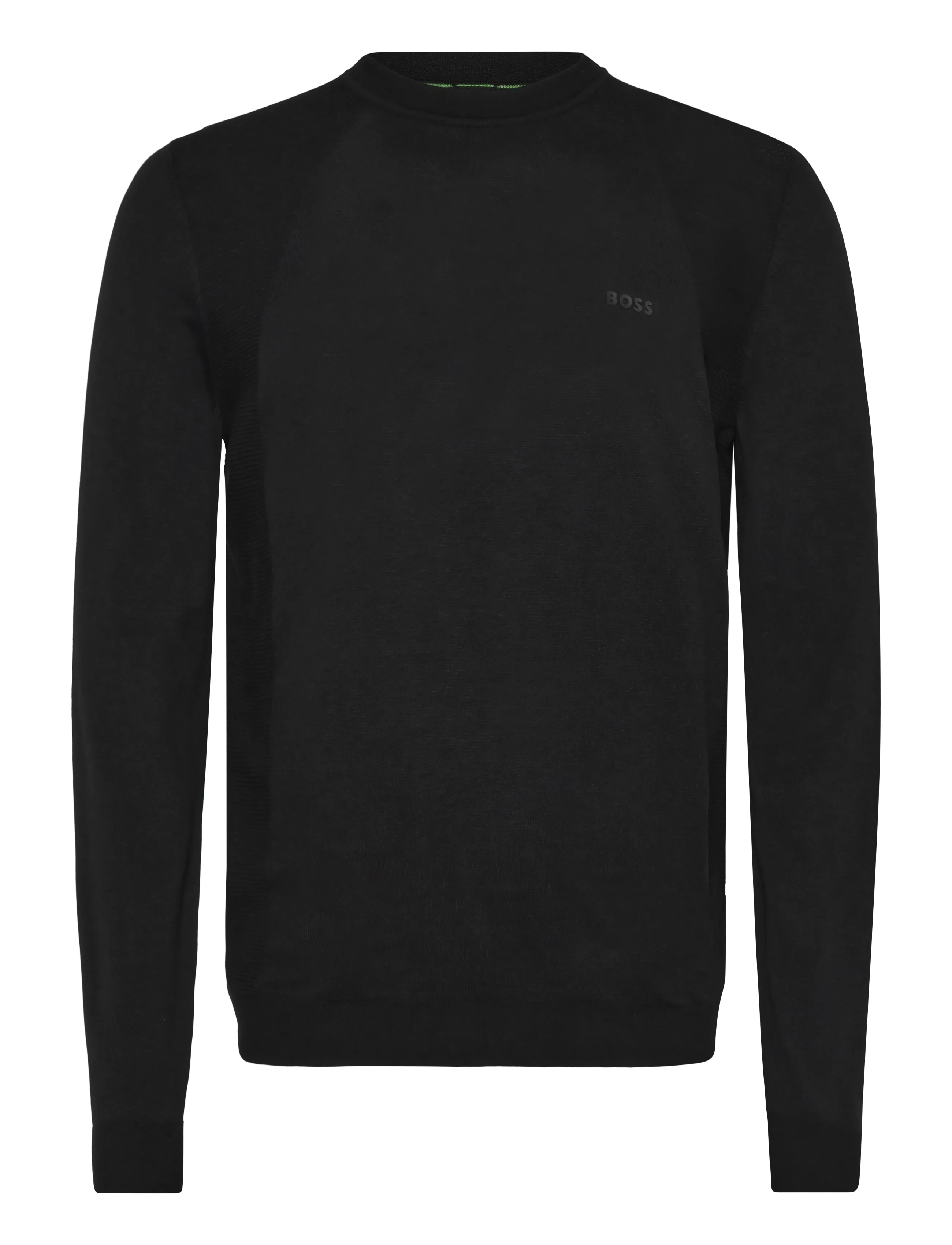 BOSS Kn_Momentum-Lite Cn, M, Sport Sweatshirts & Hoodies, Schwarz - Knitwear, Männerswear