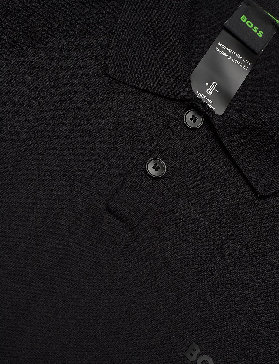BOSS - KN_Momentum-Lite PS - oberteile & t-shirts - black - 2