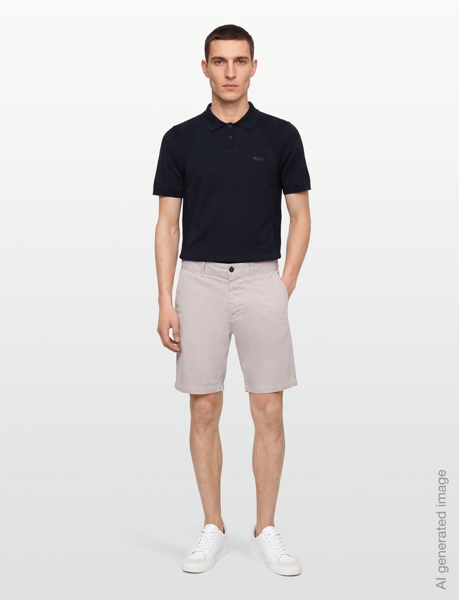BOSS - KN_Momentum-Lite PS - oberteile & t-shirts - dark blue - 0