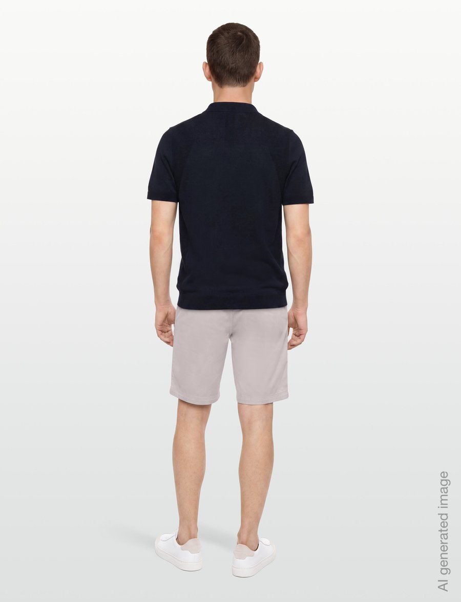 BOSS - KN_Momentum-Lite PS - oberteile & t-shirts - dark blue - 4