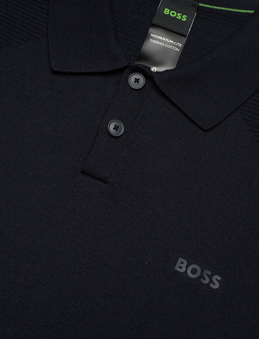 BOSS - KN_Momentum-Lite PS - oberteile & t-shirts - dark blue - 2