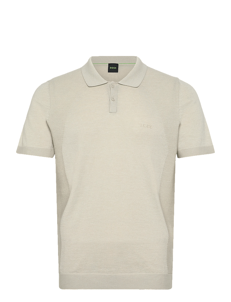 BOSS - KN_Momentum-Lite PS - oberteile & t-shirts - light beige - 0