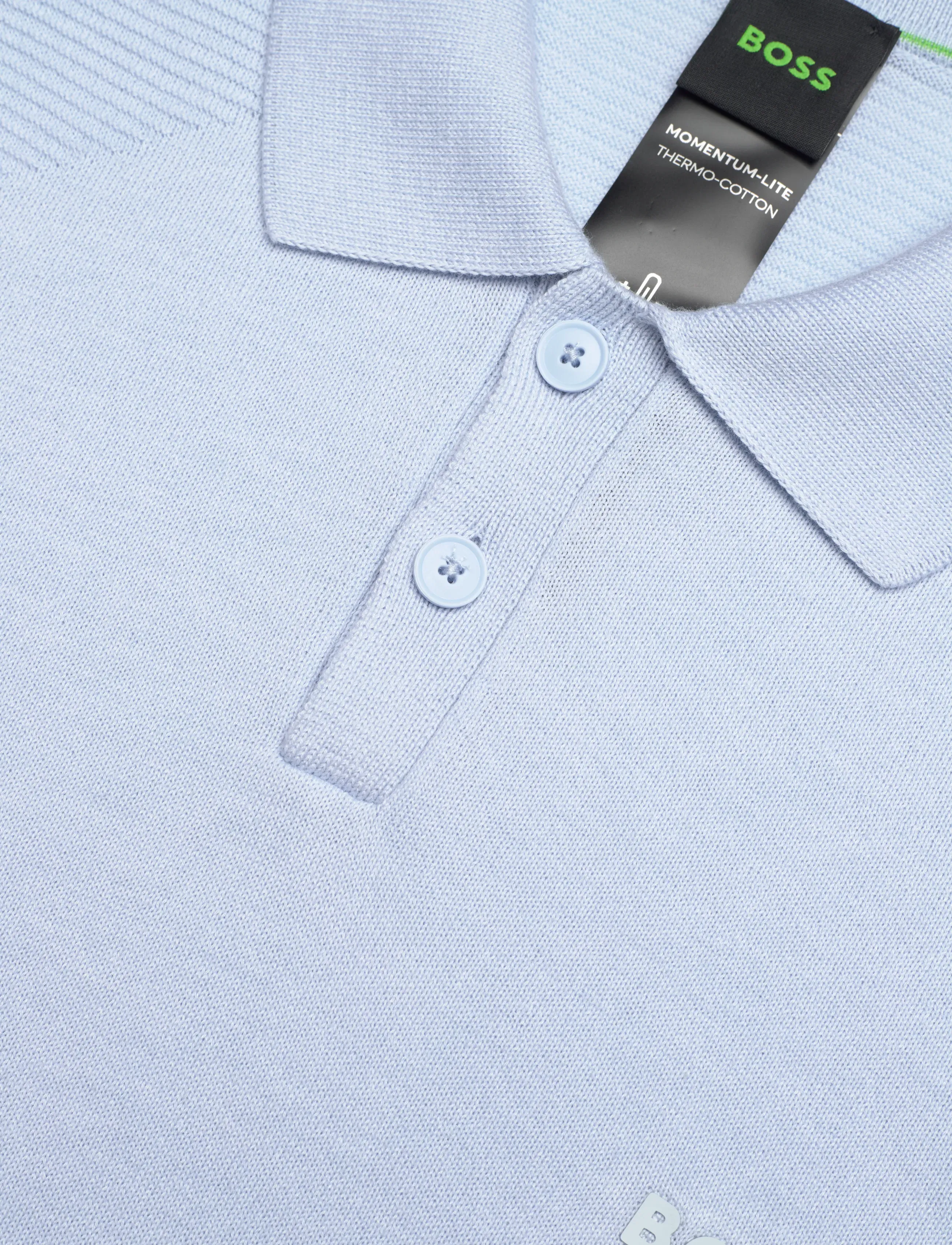 BOSS - KN_Momentum-Lite PS - polos - open blue - 2