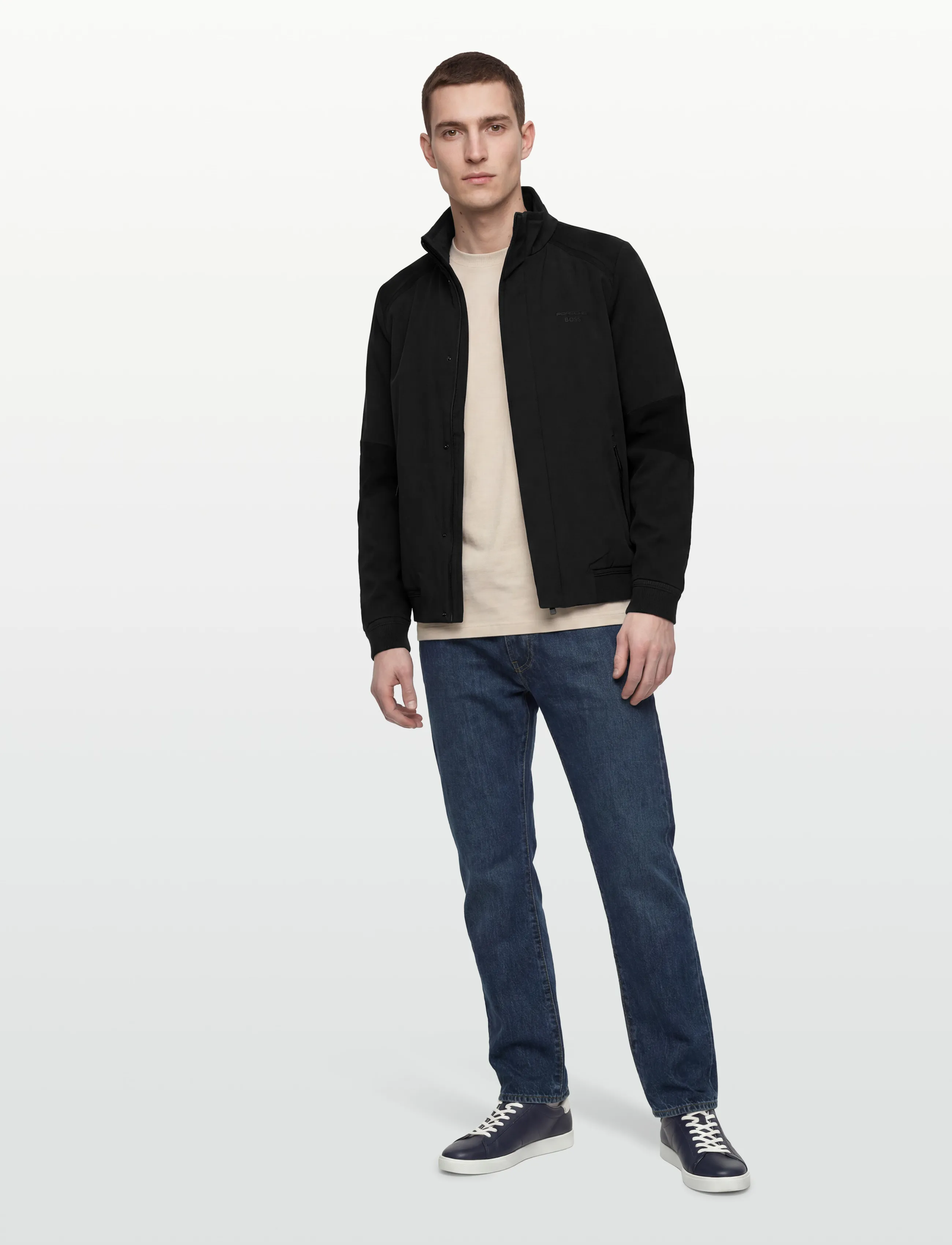 BOSS Kn_Ps Spirit70 Hy, M, Black, Sport Jackets > Sport Casual Jackets, Herre