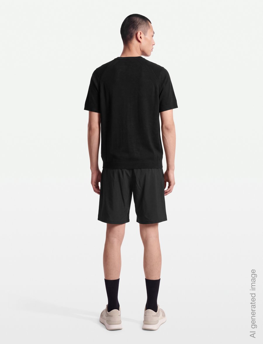 BOSS - KN_PS Spirit70 TS - oberteile & t-shirts - black - 4