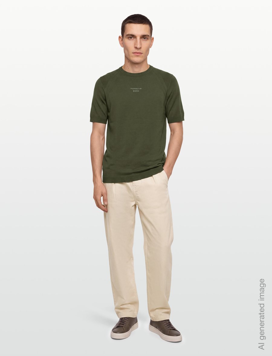 BOSS - KN_PS Spirit70 TS - oberteile & t-shirts - open green - 0