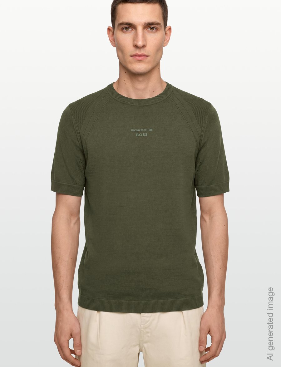 BOSS - KN_PS Spirit70 TS - oberteile & t-shirts - open green - 3