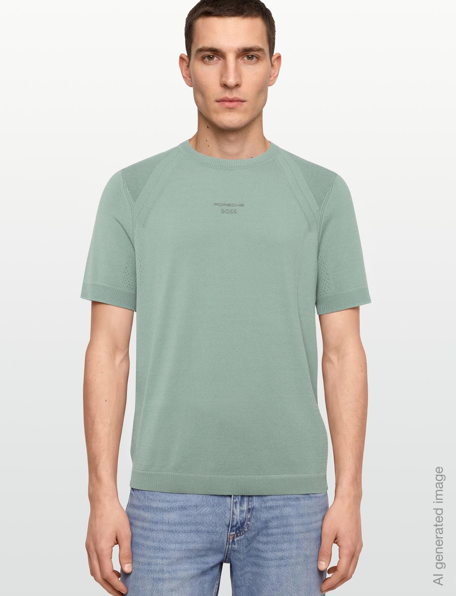 BOSS - KN_PS Spirit70 TS - oberteile & t-shirts - open green - 3